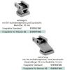 Recknagel Front Foot with Base for Suhl-Claw Mount for LM Rail for Mauser 66