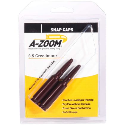 Pachmayr A-Zoom 6.5 Creedmoor Snap Cap, 2 pak