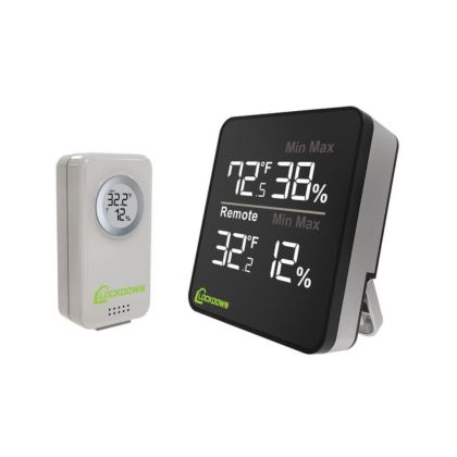 Lockdown Wireless Digital Hygrometer