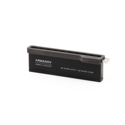 Armanov Ammo Checker 38 Super Comp / .38 Super Auto, 10 rd with Quick Transfer Cover and OAL Checker