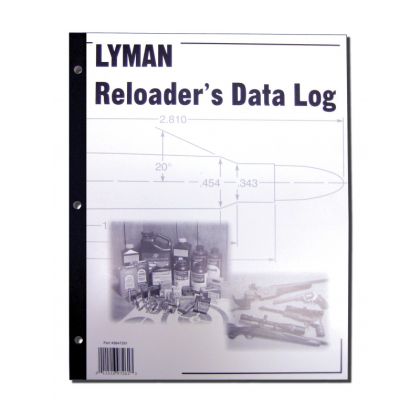 Lyman Reloading Data Log