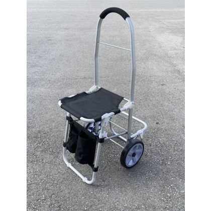 RC-tech Alu Range Trolley with Sitting Space