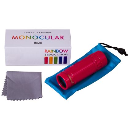 Levenhuk Rainbow 8x25 Red Berry