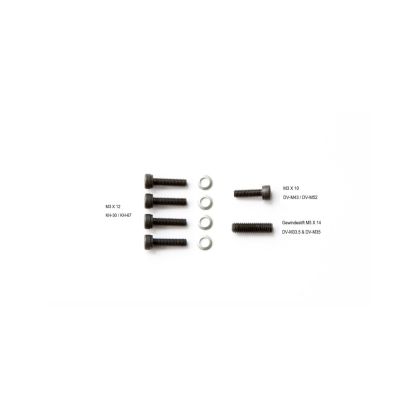 Präzise Jagen Screw set Base Clamp / Duo-Connector