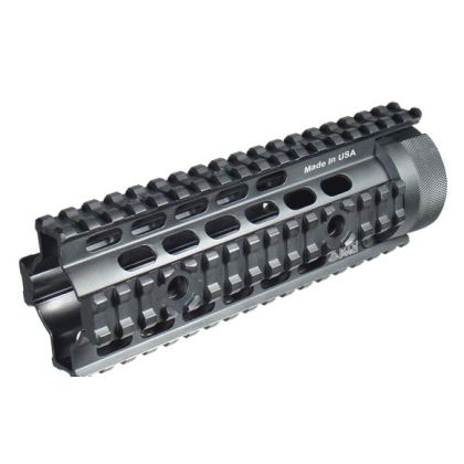 UTG Pro AR15 Car Length Free Float Quad Rail, 178 mm