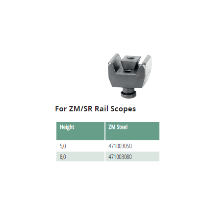 EAW Pair of Standard Steel Rings for Roll-Off Mounts, 30 mm