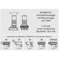 ERAMATIC Swing (Pivot) mount, Sabatti Express  , 34.0 mm