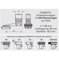 ERAMATIC-GK Swing mount for Magnum, FN Browning A-Bolt, 26.0 mm
