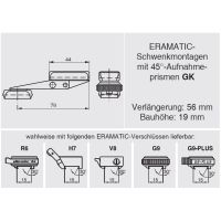 ERAMATIC-GK Swing mount for Magnum, FN Browning Eurobolt, Zeiss ZM / VM rail