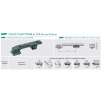 ERAMATIC One-Piece Swing mount, Steyr-Manlicher L Pro Hunter/Classic/SM12, S&B Convex rail