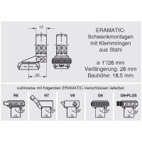 ERAMATIC Swing (Pivot) mount, FN Browning Eurobolt, 26.0 mm
