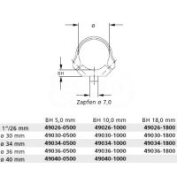 Recknagel Rings for Tip-Off Base, 40 mm