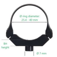 Recknagel Rings for Tip-Off Base, 40 mm