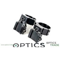 Rusan Roll-off rings with extension, 16.5 mm rail, 30 mm