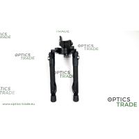 Tier-One Evolution Tactical Bipod - Carbon, QD Picatinny Adapter, Aluminium