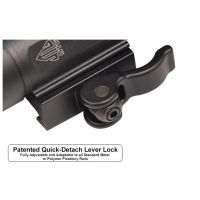 UTG Flashlight and Red Laser Combo, Integral Mount
