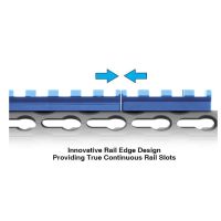 UTG Pro 4-Slot Keymod Picatinny Rail Section