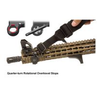 UTG QD Sling Swivel Adaptor, Picatinny 45 Degree Angled Offset