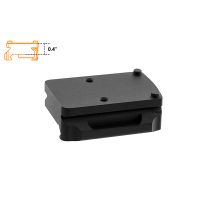 UTG Super Slim Picatinny Trijicon RMR Mount 2 in 1 Combo