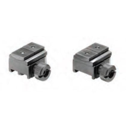 Recknagel Tip-Off Rings with Windage for 16.5mm Dovetail, S&B Convex Rail