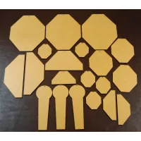 DAA Dry-Fire Classic IPSC Target Set 