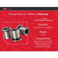 Hornady Die Bushings Lock-N-Load 10-pack