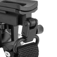 Vanguard Equalizer 1QS C Carbon Gun Bipod with Pic Rail Adapter