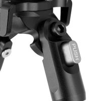 Vanguard Equalizer 1QS C Carbon Gun Bipod with Pic Rail Adapter