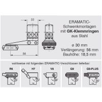ERAMATIC-GK Swing mount for Magnum, Mauser 66, 30.0 mm