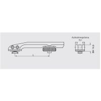 ERAMATIC One-Piece Swing mount, Chapuis Express, LM Rail