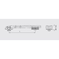 ERAMATIC One-Piece Swing mount, Steyr SL, Swarovski SR rail