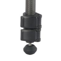 Vanguard Quest B62 C Carbon Fiber Shooting Bipod with Removable ARCA-Compatible V-Yoke