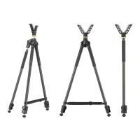 Vanguard Quest T62 C 3-in-1 Carbon Fiber Shooting Tripod with Removable ARCA-Compatible V-Yoke