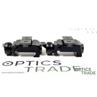 Recknagel QD Mount with Polyform Lever for Weaver/Picatinny, Swarovski SR Rail