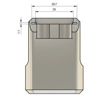 Armanov Magazine Base Pad +2 for MKA 1919 Shotgun and similar, Spider Line