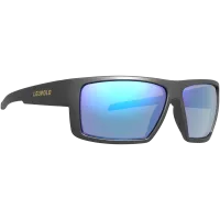 Black - Matte, Blue Mirror
