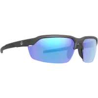 Black - Matte, Blue Mirror