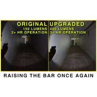 UTG Compact LED Pistol Flashlight, QD Lever Lock