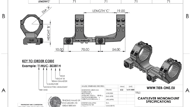 Tier-one cantilever
